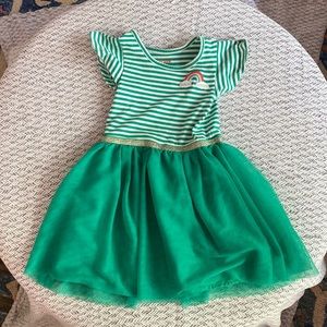 Cat & Jack Lucky St. Patrick’s Tutu Dress 3T